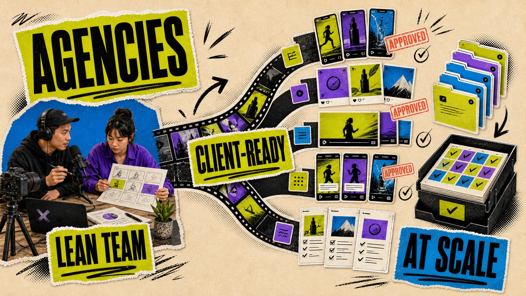 Agencies: client-ready video at scale with a lean team