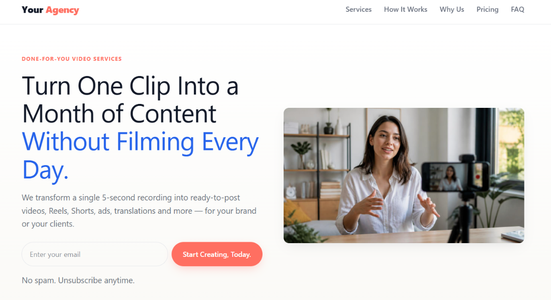 White-Label Agency Website bonus preview