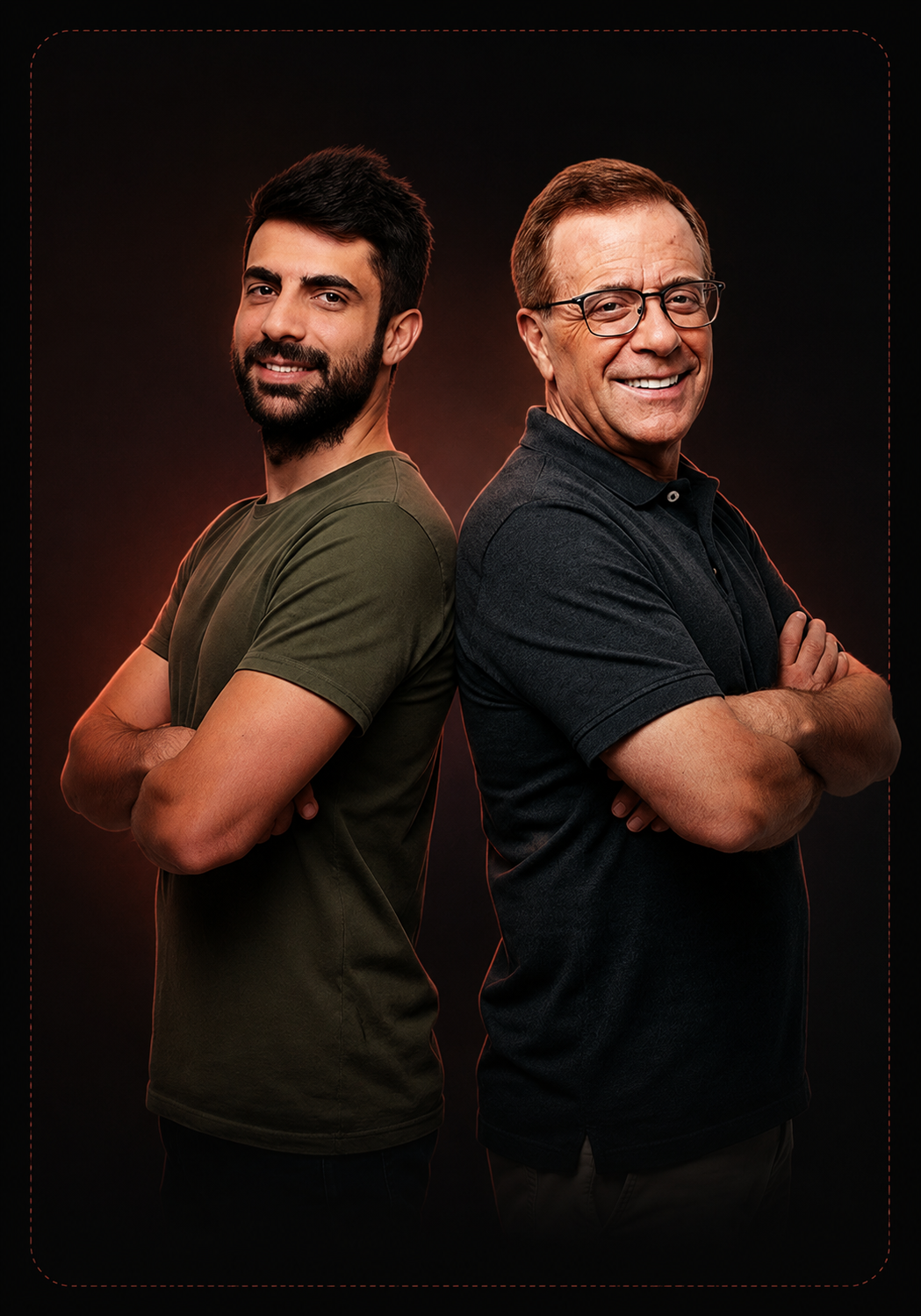 Oliver and Todd, founders of Reel Remix