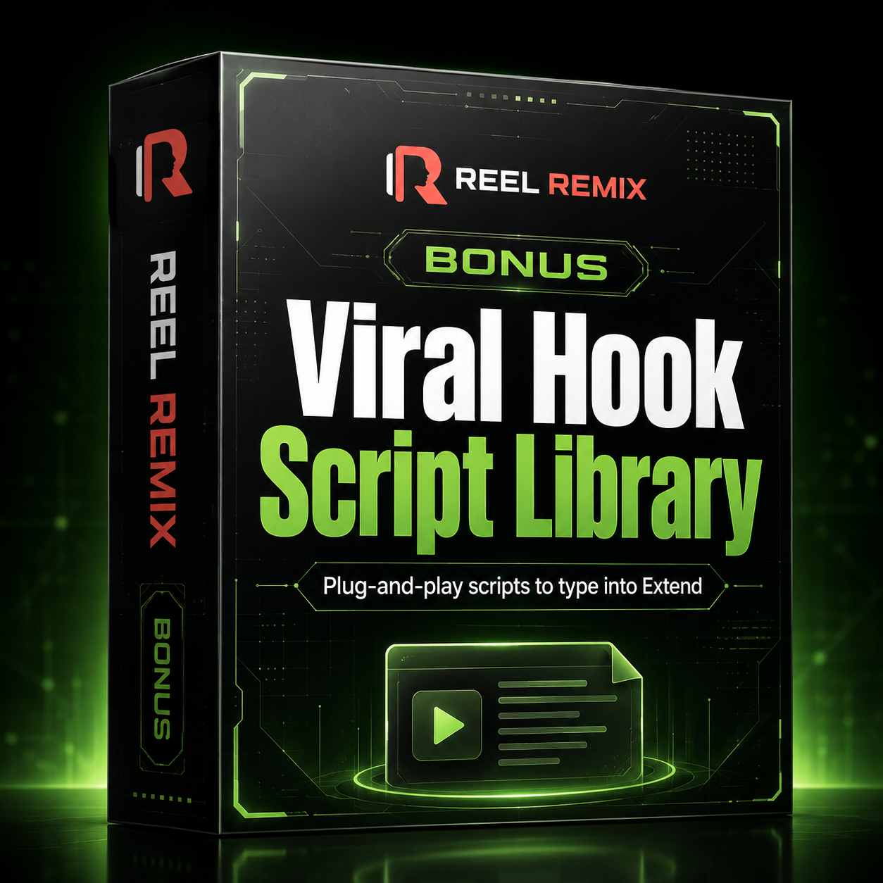 Viral Hook Script Library bonus